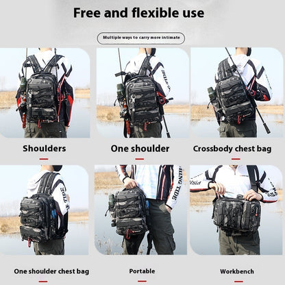 Crosby Outdoors Fishing Tackle Backpack