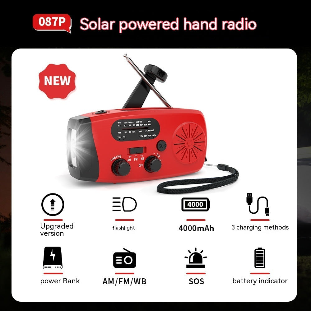 Crosby Outdoors Solar Emergency Radio