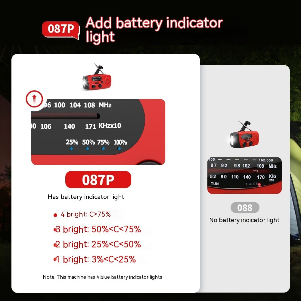 Crosby Outdoors Solar Emergency Radio