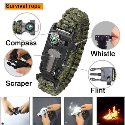 Crosby Outdoors 14-in-1 Survival Gear Kit