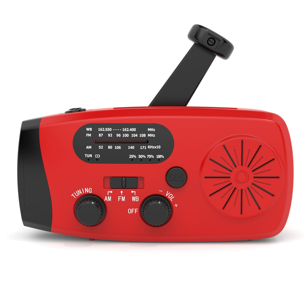 Crosby Outdoors Solar Emergency Radio