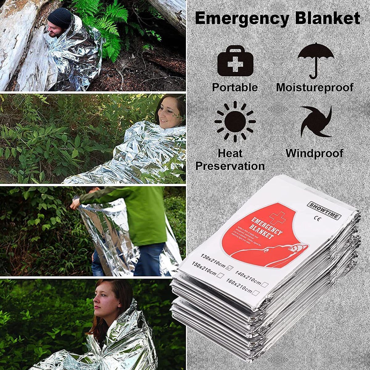 Crosby Outdoors 14-in-1 Survival Gear Kit