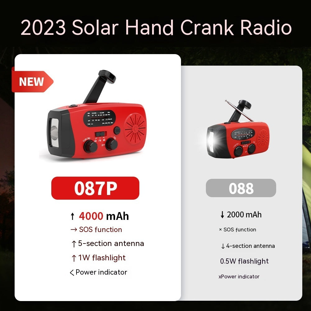 Crosby Outdoors Solar Emergency Radio