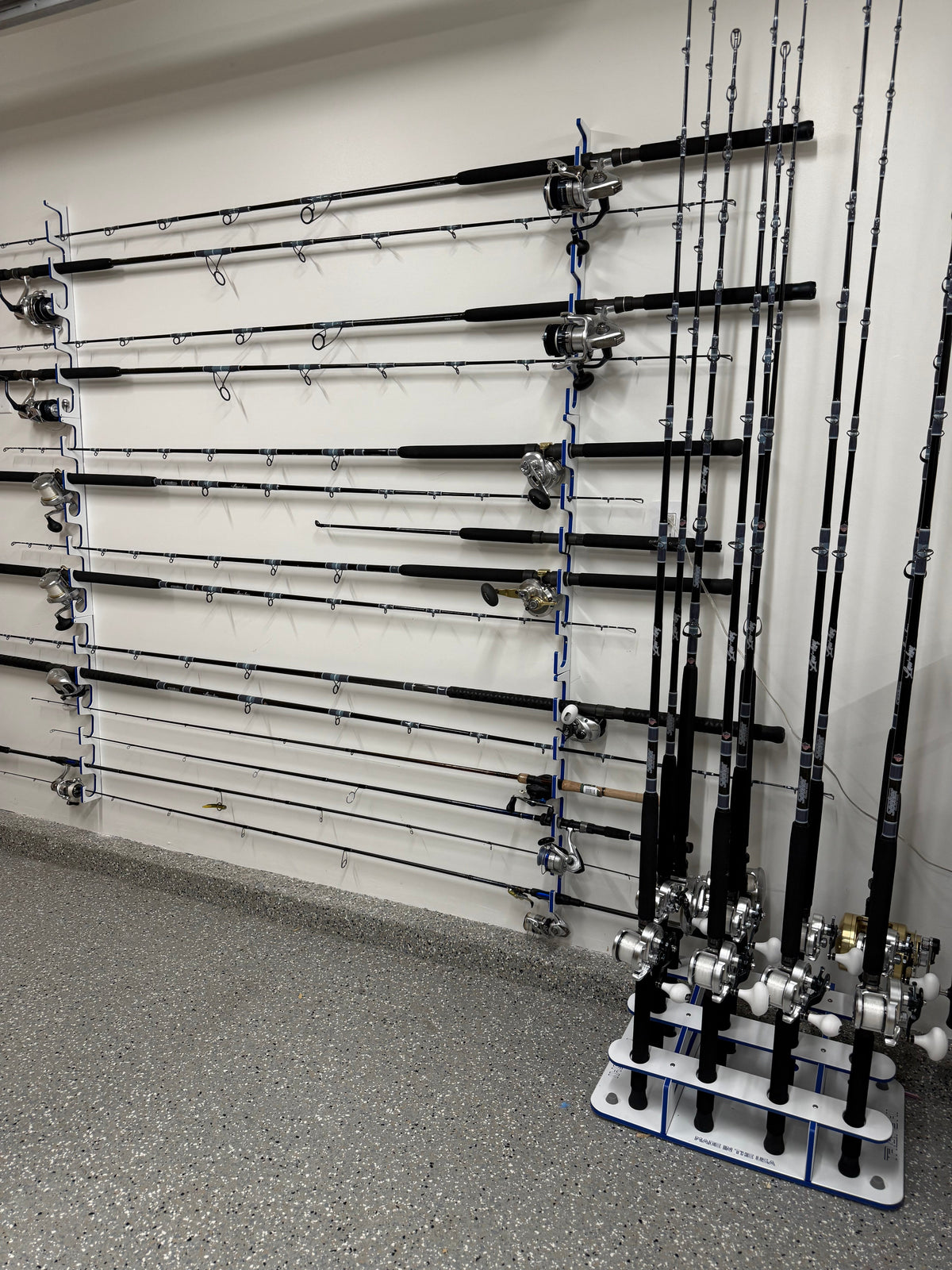 Crosby Outdoors Premium Fishing Rod Rack