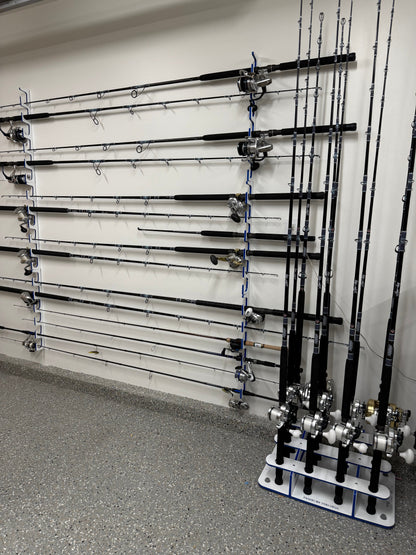 Crosby Outdoors Premium Fishing Rod Rack