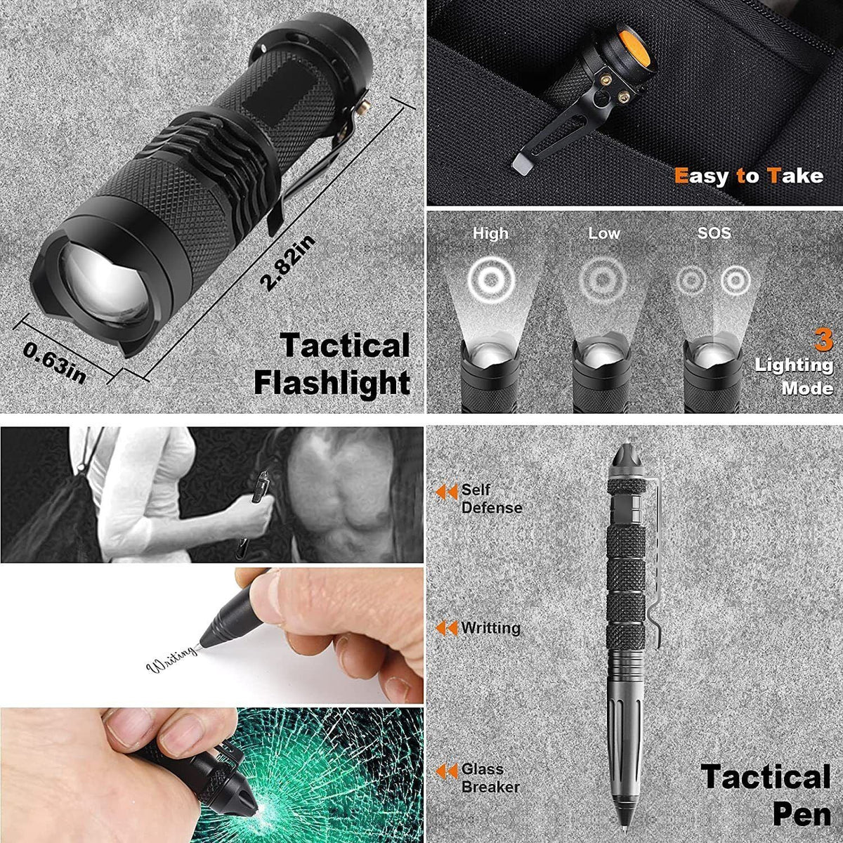 Crosby Outdoors 14-in-1 Survival Gear Kit