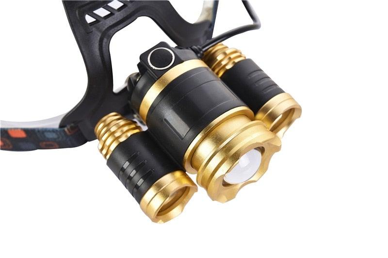 Crosby Outdoors Rechargeable Waterproof LED Headlamp