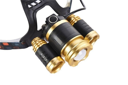 Crosby Outdoors Rechargeable Waterproof LED Headlamp