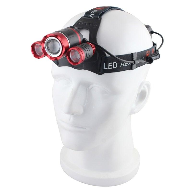 Crosby Outdoors Rechargeable Waterproof LED Headlamp