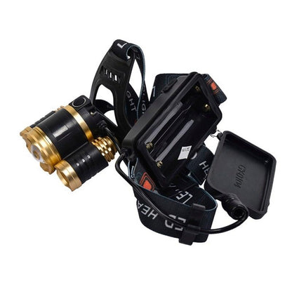 Crosby Outdoors Rechargeable Waterproof LED Headlamp