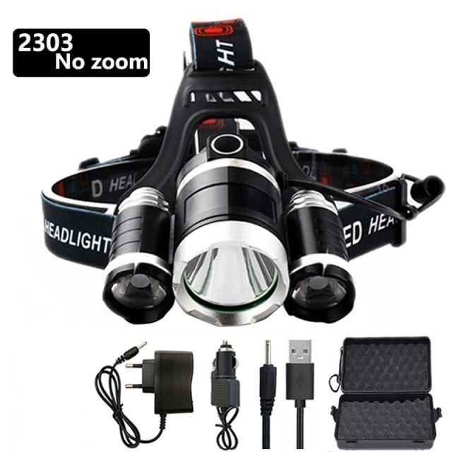 Crosby Outdoors Rechargeable Waterproof LED Headlamp