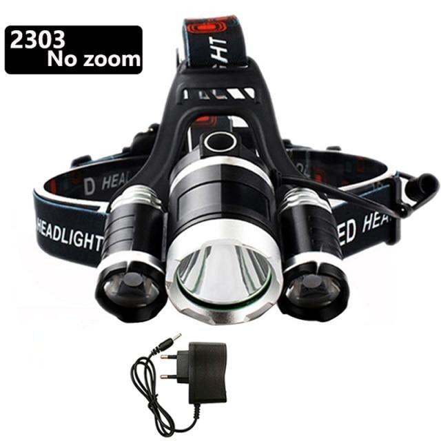 Crosby Outdoors Rechargeable Waterproof LED Headlamp