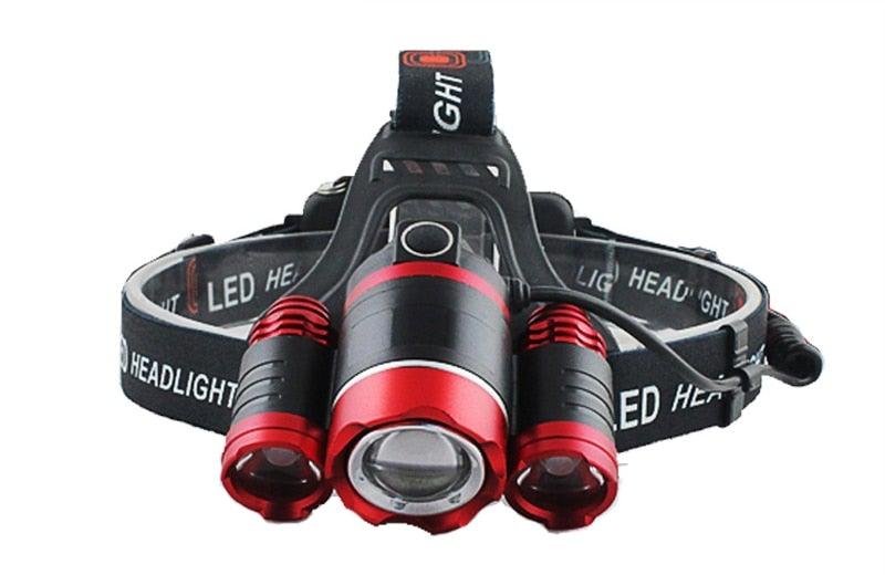 Crosby Outdoors Rechargeable Waterproof LED Headlamp