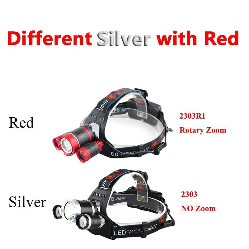 Crosby Outdoors Rechargeable Waterproof LED Headlamp