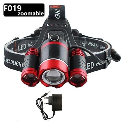 Crosby Outdoors Rechargeable Waterproof LED Headlamp