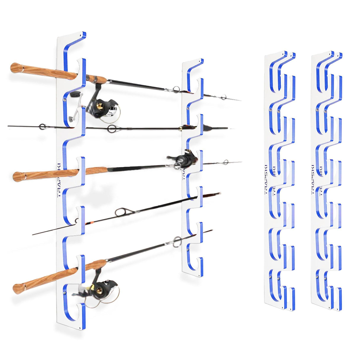 Crosby Outdoors Premium Fishing Rod Rack