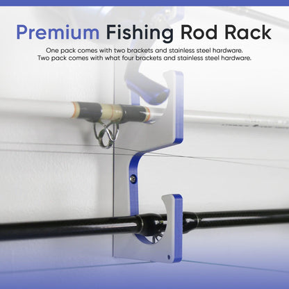 Crosby Outdoors Premium Fishing Rod Rack