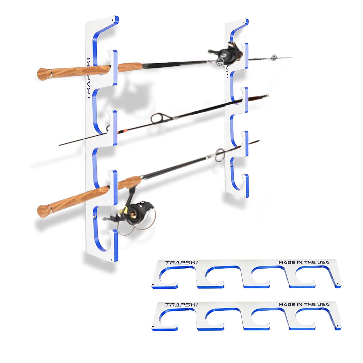 Crosby Outdoors Premium Fishing Rod Rack
