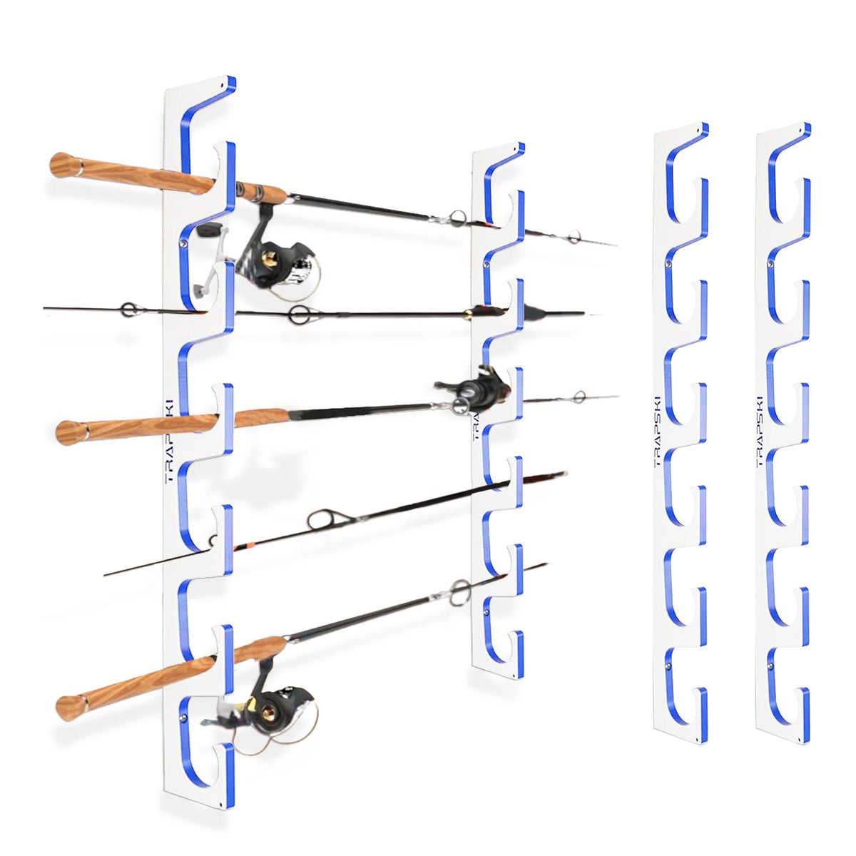 Crosby Outdoors Premium Fishing Rod Rack