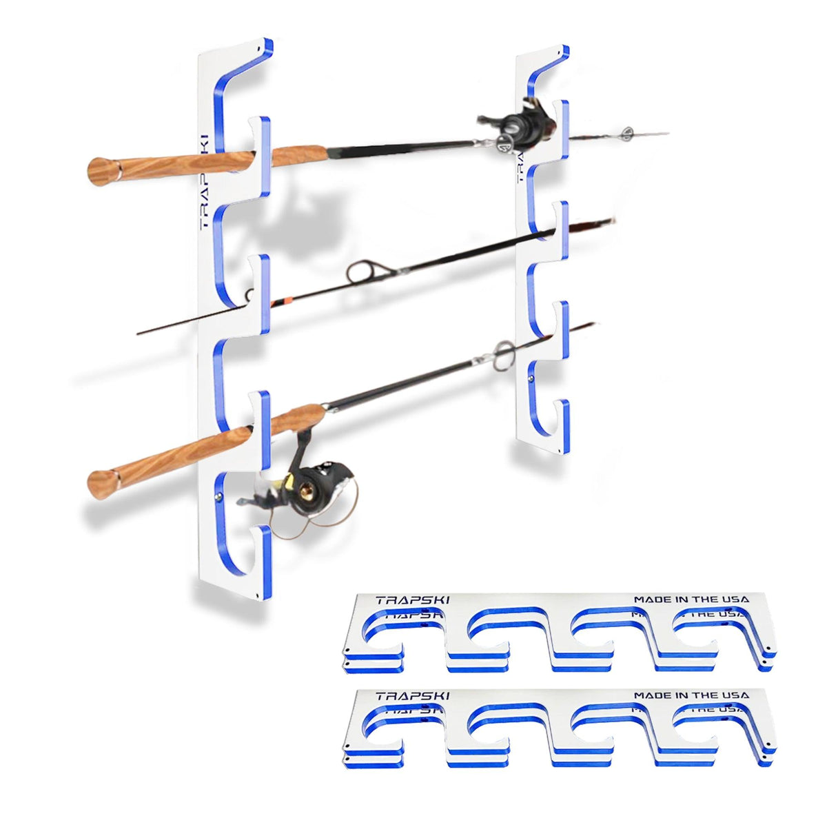 Crosby Outdoors Premium Fishing Rod Rack